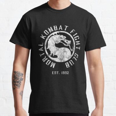 Mortal Kombat Fight Club Logo T-Shirt