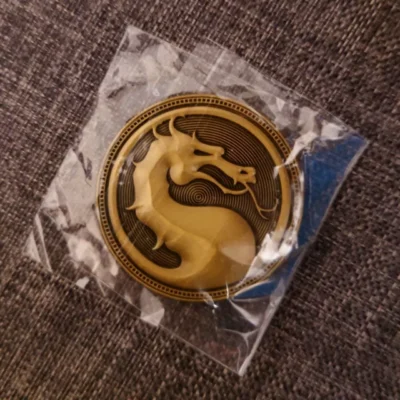 Mortal Kombat 11 Reveal Coin Promo Collectors Merchandise - Mortal Kombat Merch