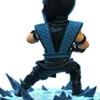 kf S0c8670837dc74e258f11341189376f502 QMx Quantum Mechanix Mortal Kombat Sub Zero Q Fig Blue 4 Inches PVC Statue Set The - Mortal Kombat Merch