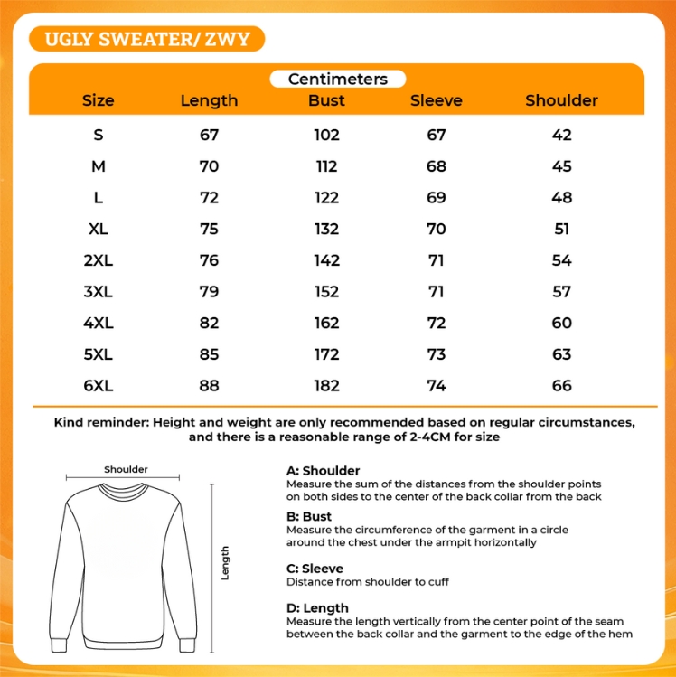 3D UGLY SWEATER - Mortal Kombat Merch